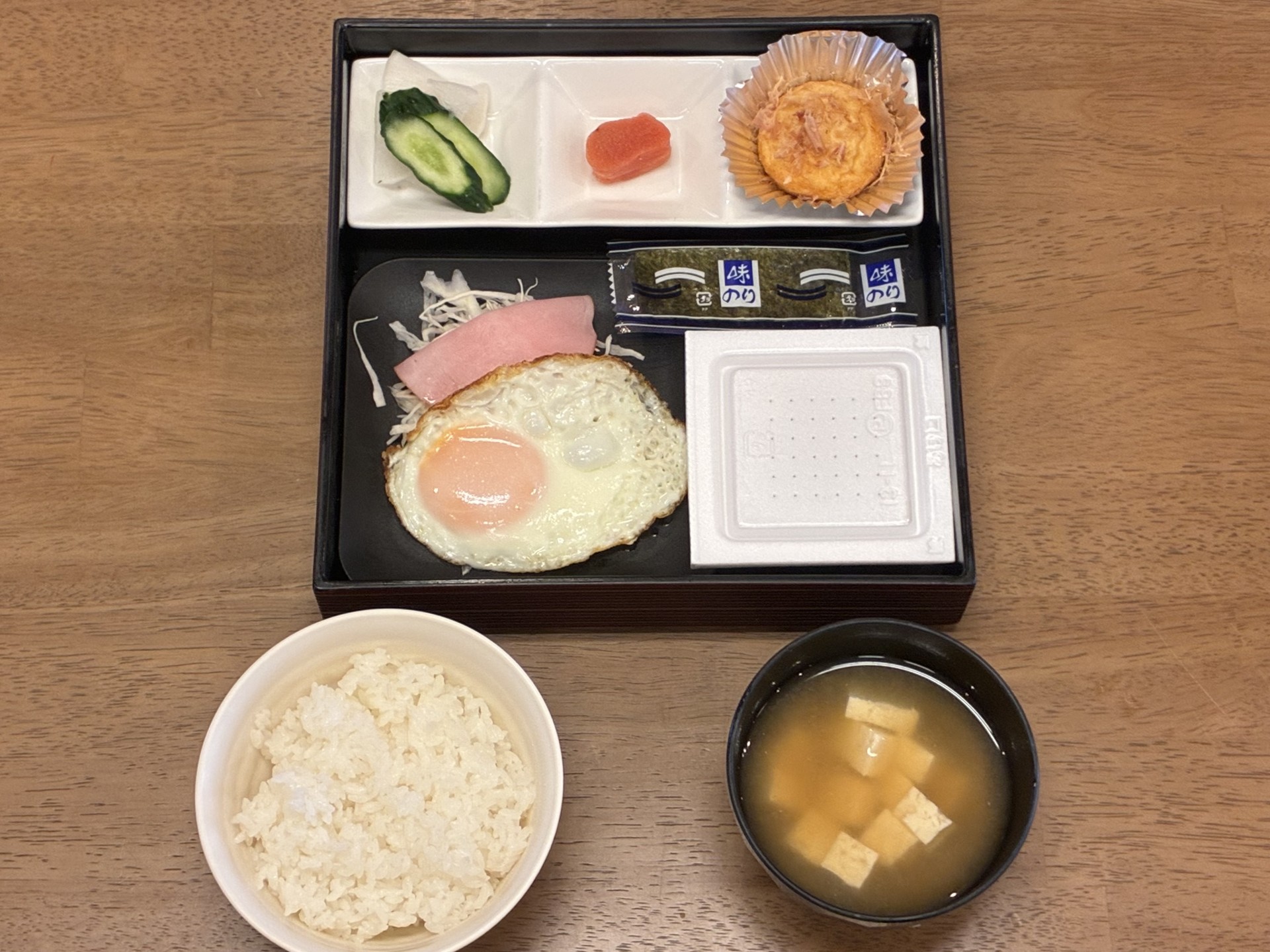 朝食の一例